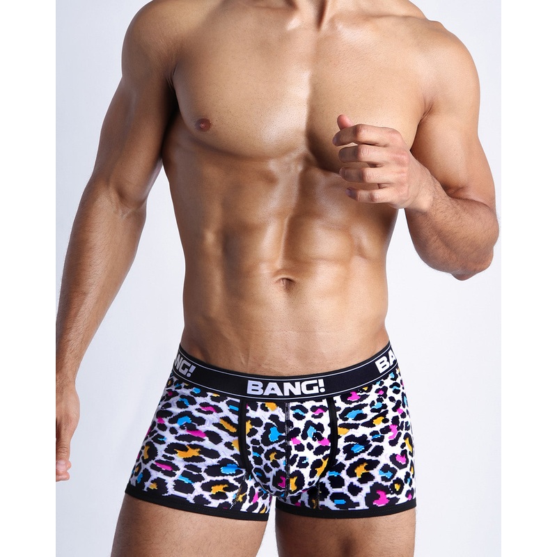 8-BIT POP LEOPARD - Cotton Boxer Brief