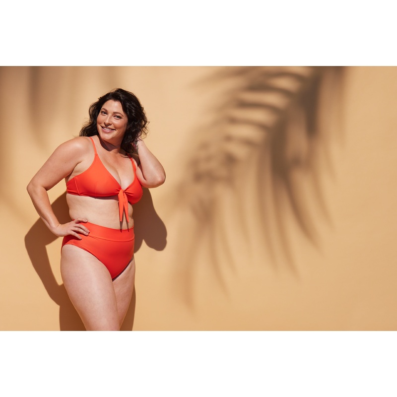 Clementina bra top with high cut waistband bottom