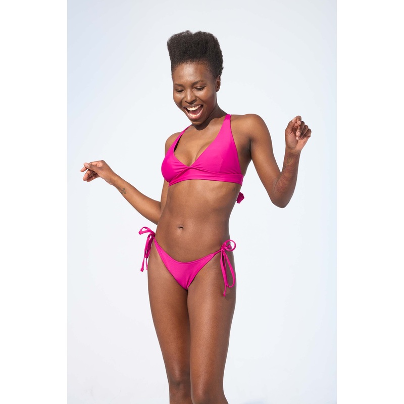 LEAH  Bikini bottom in Fuchsia pink