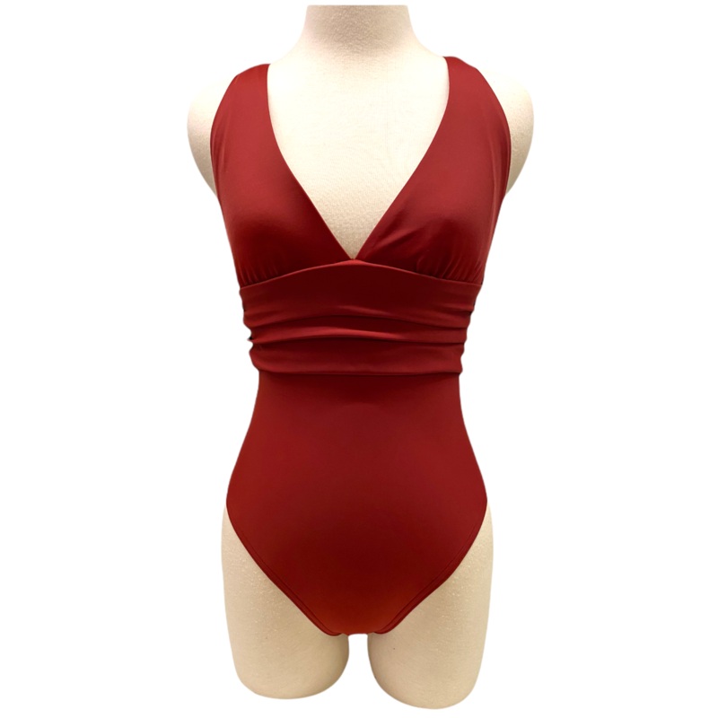 NAIROBI Adjustable shirred halter one piece