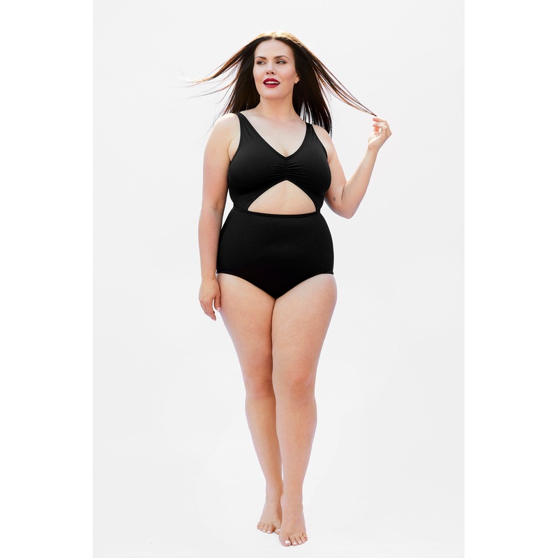 Peek-A-Boo Tank Swimsuit
