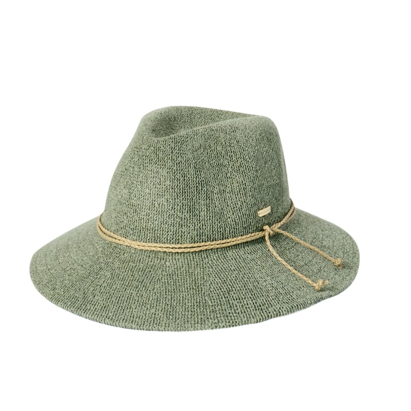 Sadie knit safari hat Sage