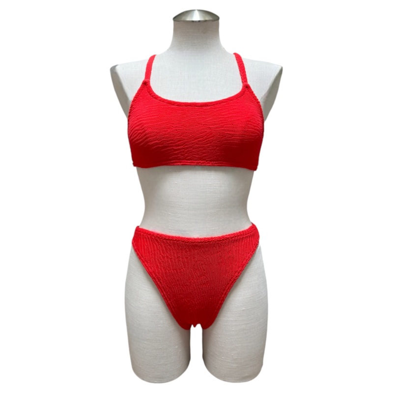 Sugar Melon string tank top and high cut bottom