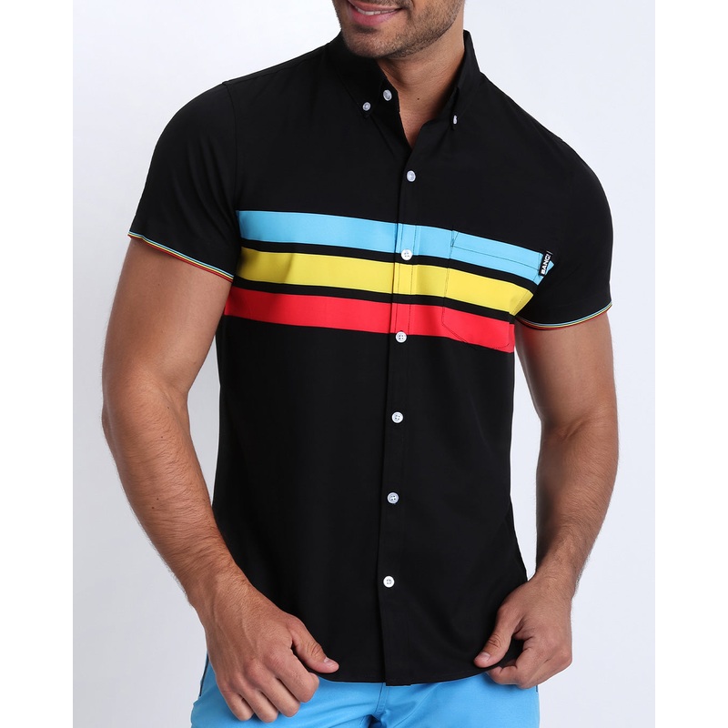 BIONIC STRIPES - Stretch Shirt