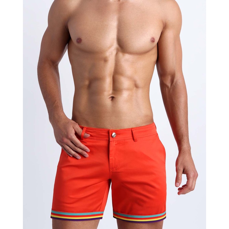 FOXY ORANGE - Street Shorts