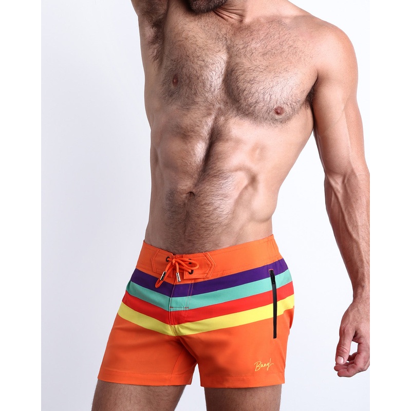 STRIPE'A'POSE REMIX - Flex Shorts