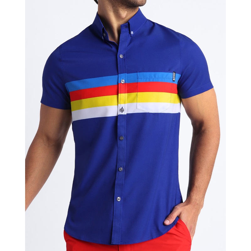 STRIPE'A'POSE - Stretch Shirt