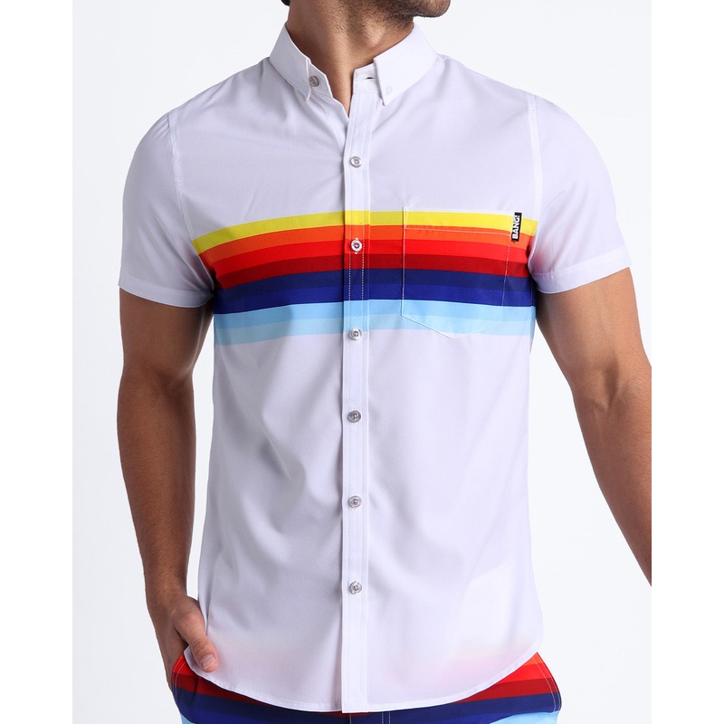 STRIPES ON 45 - Stretch Shirt