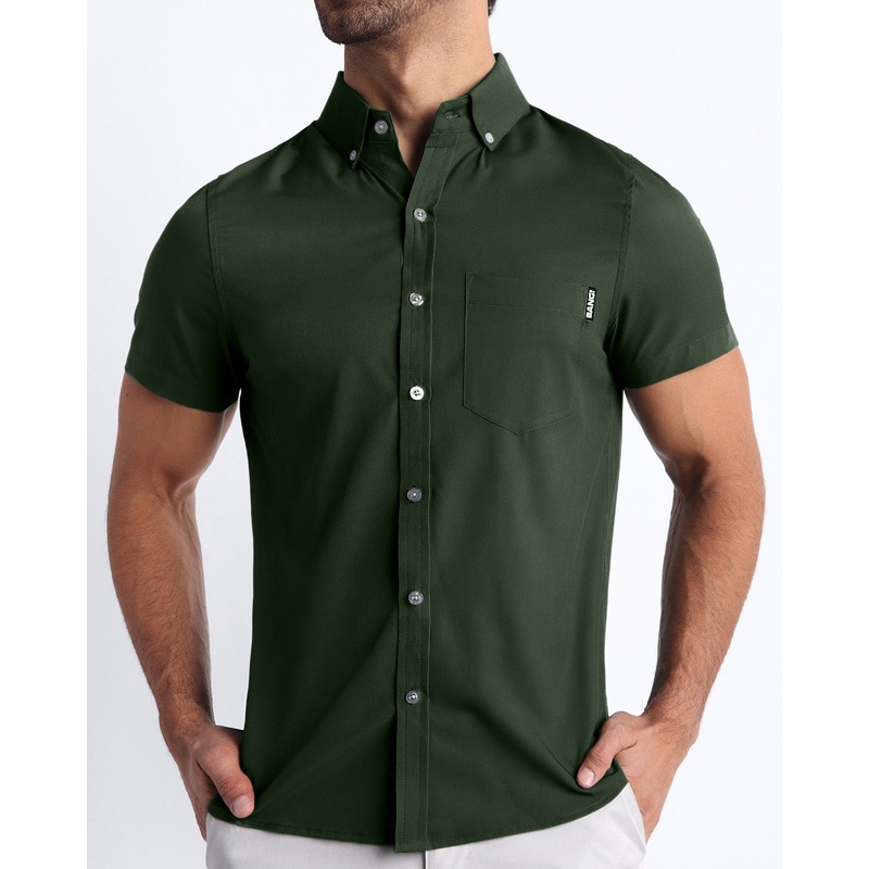ALPHA GREEN - Stretch Shirt