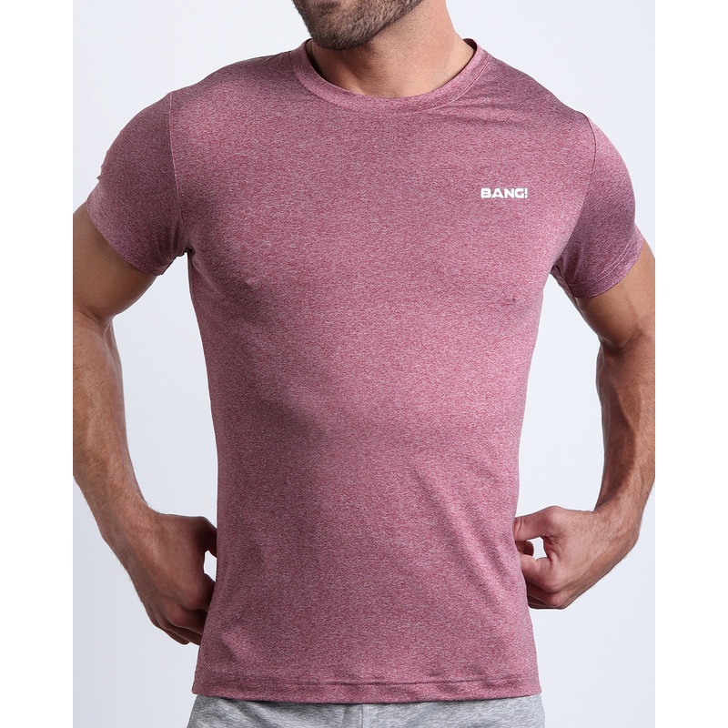 RIPPED CRIMSON - Workout T-Shirt
