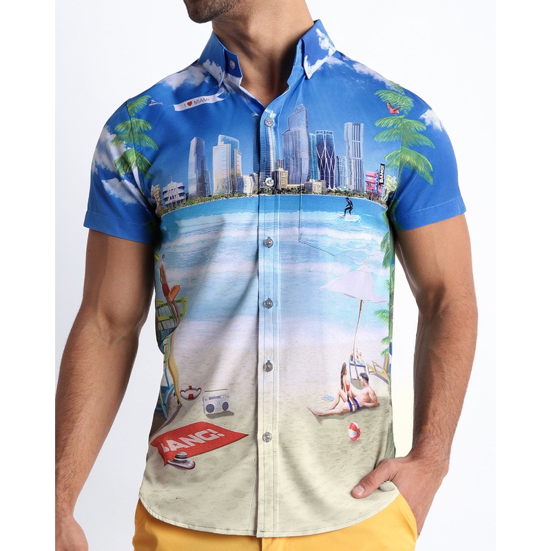 WISH YOU WERE HERE - Stretch Shirt