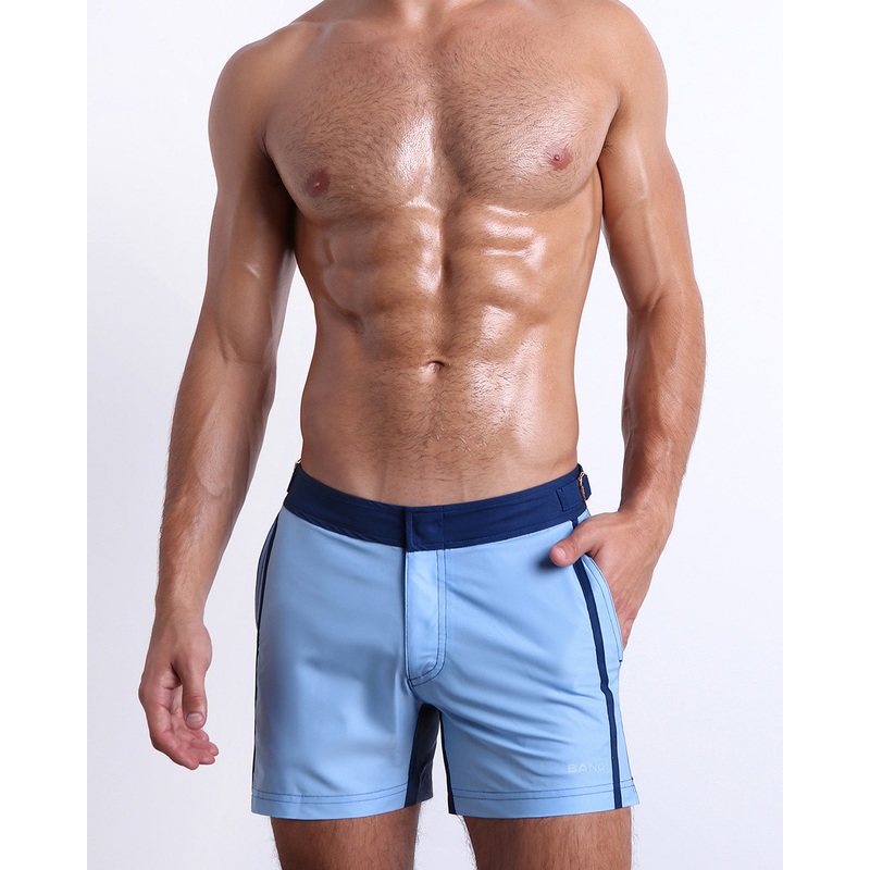 CASINO ROYALE (BLUE) - Tailored Shorts