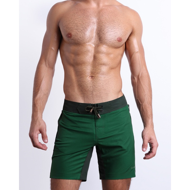 CASINO ROYALE (GREEN) - Flex Boardshorts