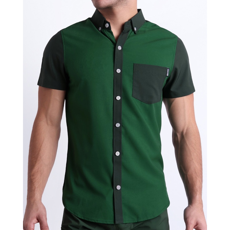 CASINO ROYALE (GREEN) - Stretch Shirt