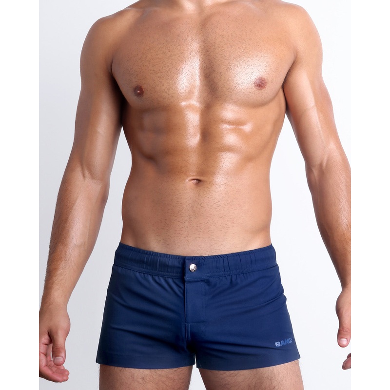 NAVY BOOMER BLUE - Mini Shorts