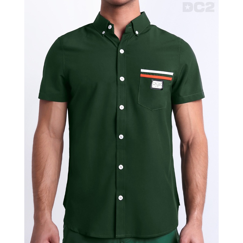 BRAVE GREEN - Stretch Shirt | DC2