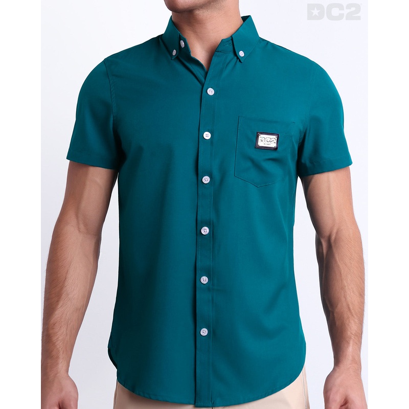 CHIC TEAL - Stretch Shirt | DC2