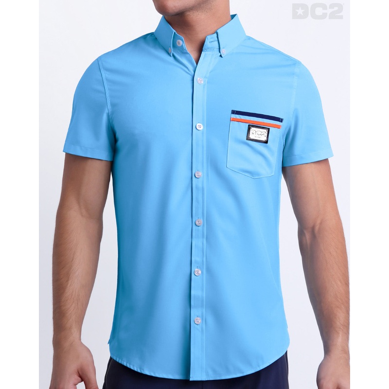 COASTAL BLUE - Stretch Shirt | DC2