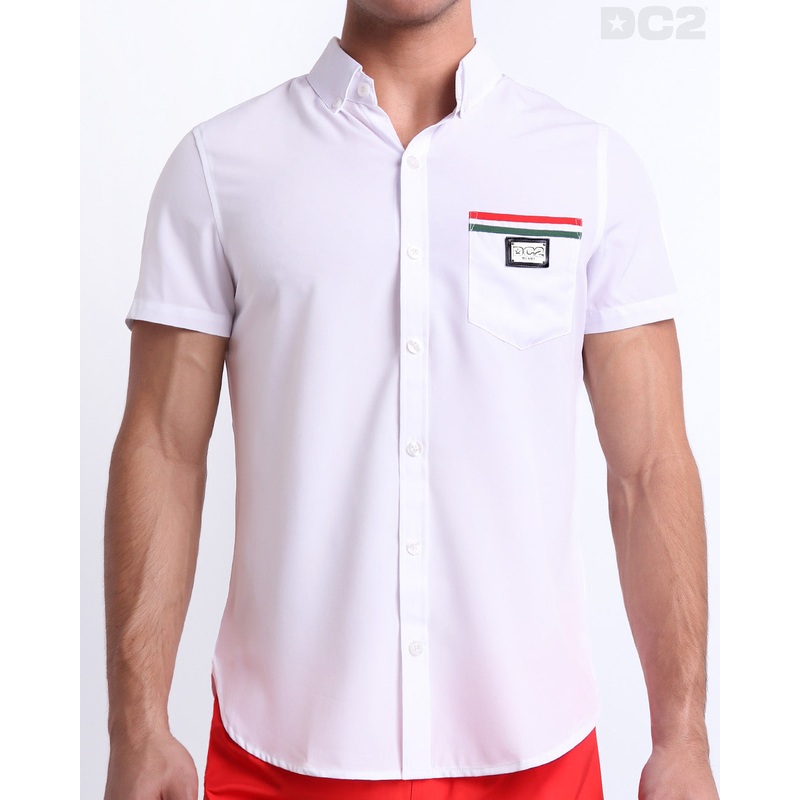 FORZA WHITE - Stretch Shirt | DC2