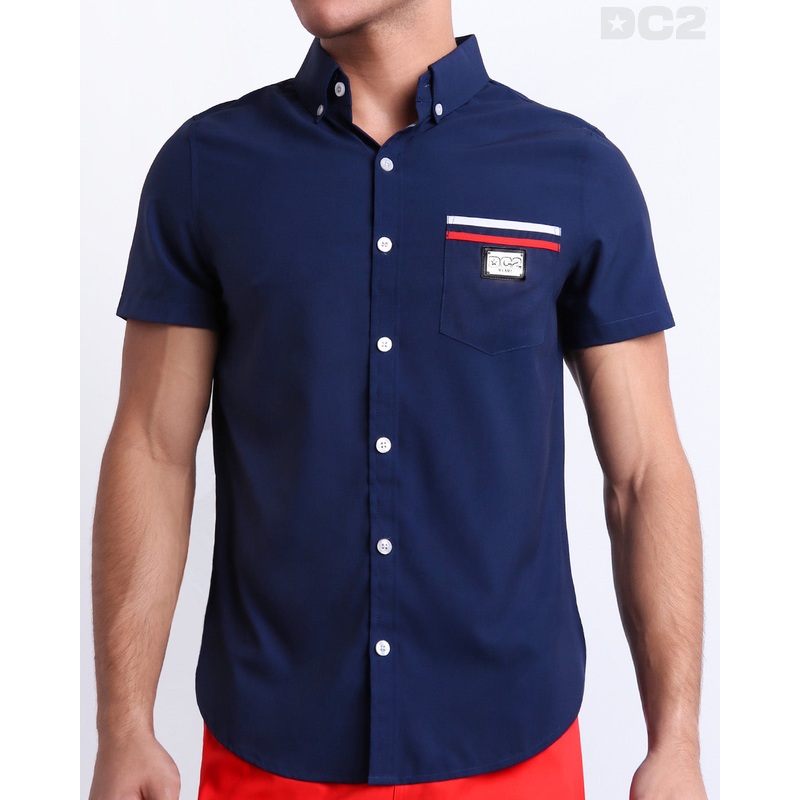 IMPERIAL BLUE - Stretch Shirt | DC2