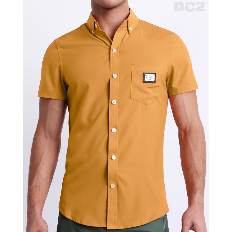 RETRO MUSTARD - Stretch Shirt | DC2