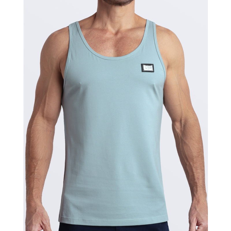 BARELY TEAL - Modal Cotton Tank Top | DC2