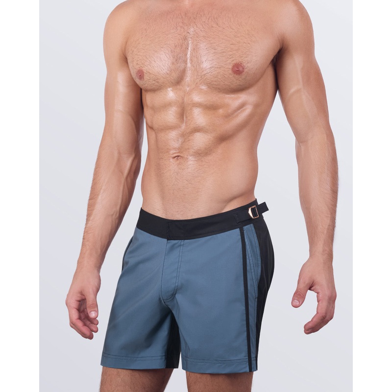 CASINO ROYALE (GREY) - Tailored Shorts
