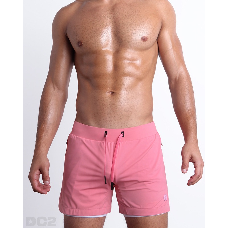 FLAMINGO PINK - Endurance Shorts Lined 2-in-1 | DC2