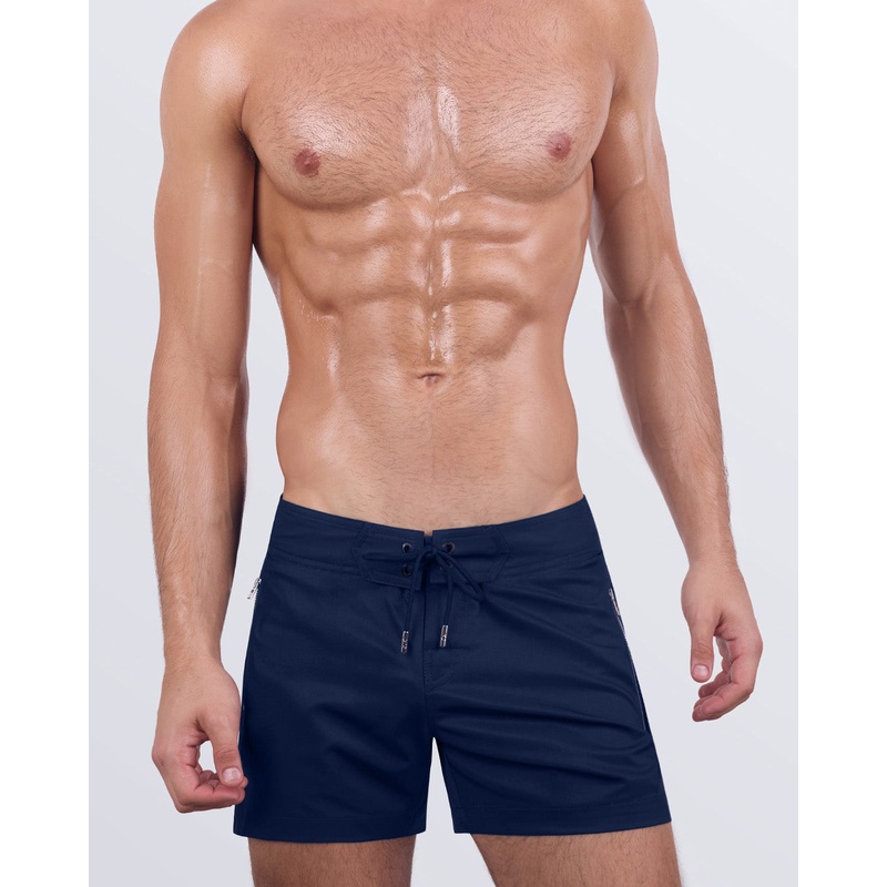 NAVY BOOMER - Flex Shorts | DC2