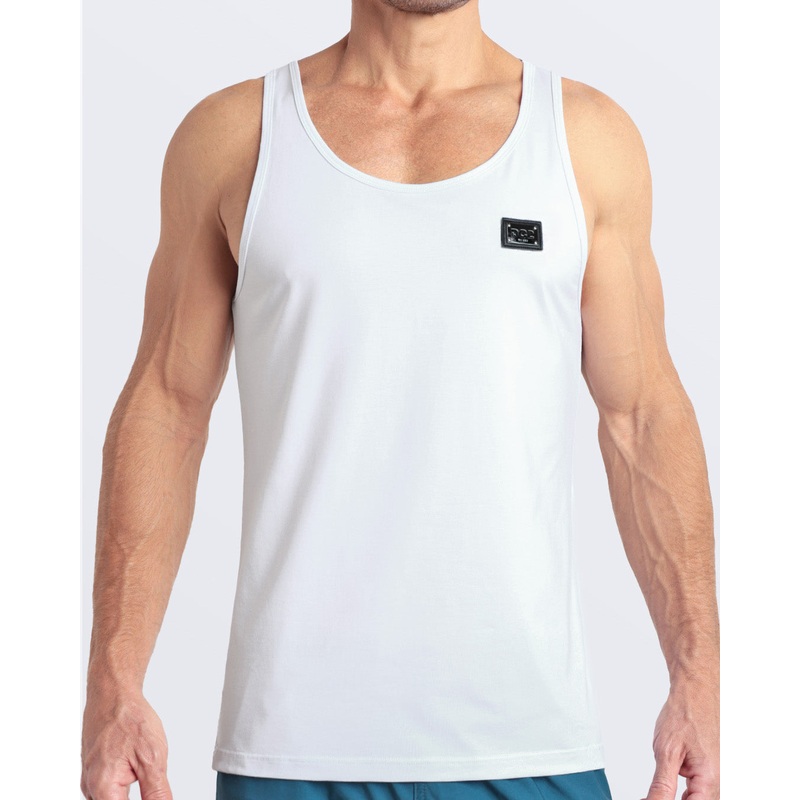 SOFT WHITE - Modal Cotton Tank Top | DC2