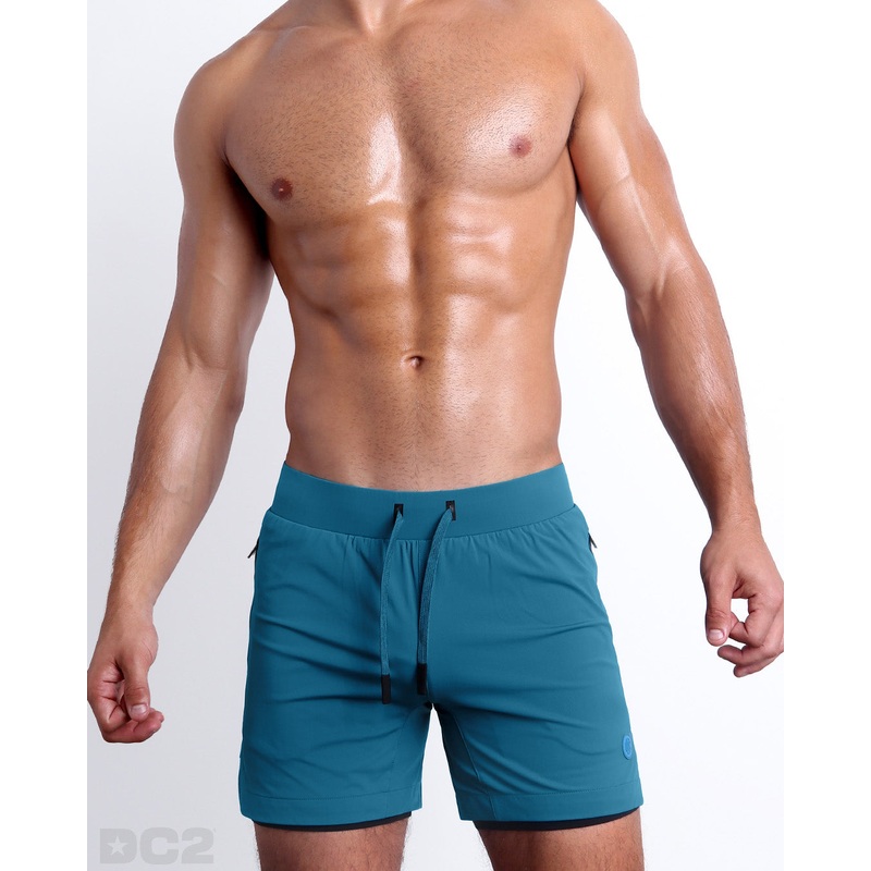 TEAL - Endurance Shorts Lined 2-in-1 | DC2