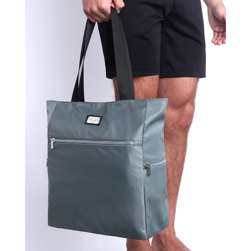VACAY GRAY - Poolside Tote Bag Foldable/Portable | DC2