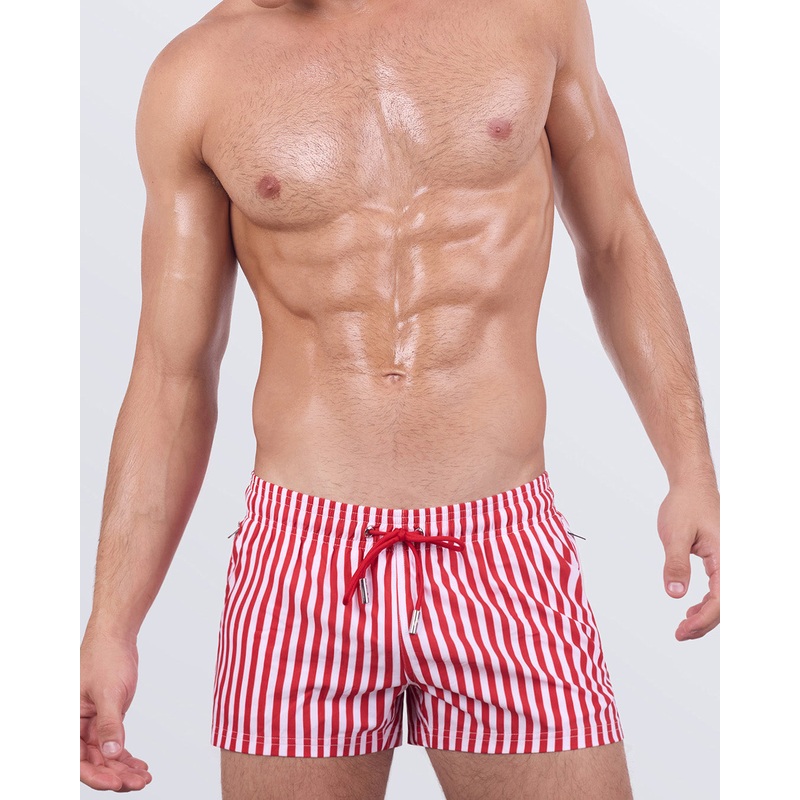 FAST LINES (RAPID RED) - Poolside Shorts | DC2