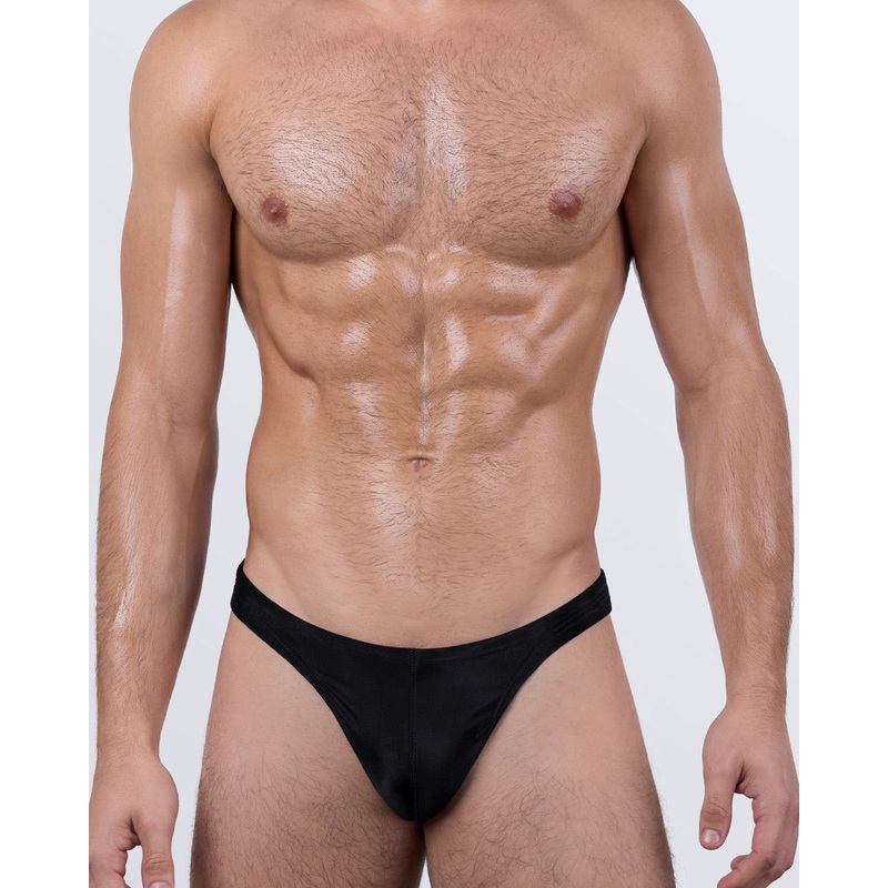 JET BLACK - Swim Thong | DC2