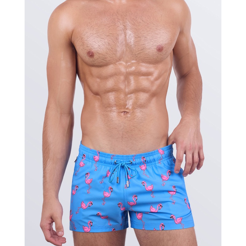 PINK FLAMINGOS - Poolside Shorts | DC2
