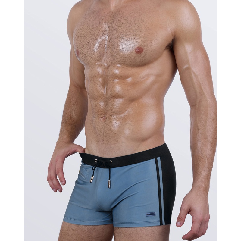 CASINO ROYALE (GREY) - Swim Trunks
