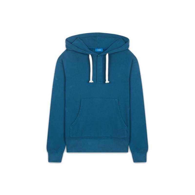 Peacock blue hoodie