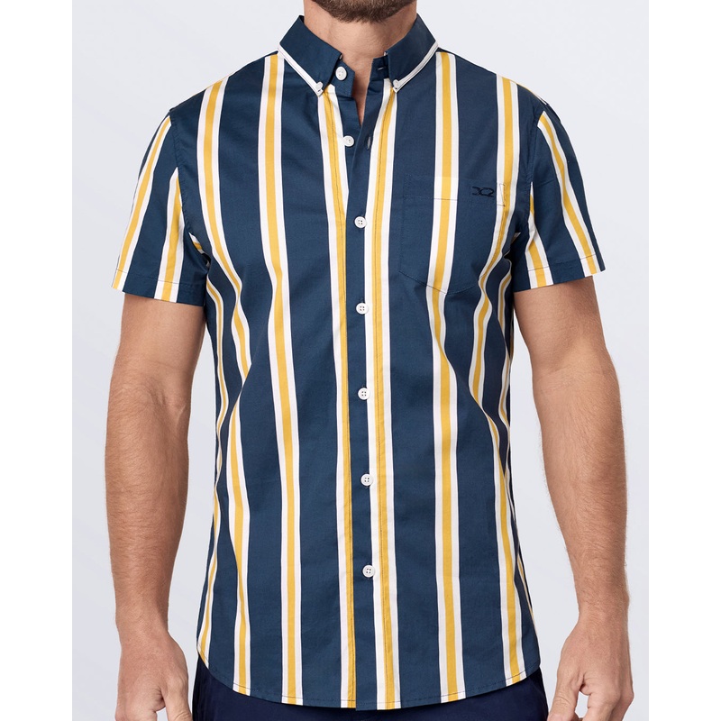 SUN CHASING STRIPES - Cotton Shirt | DC2