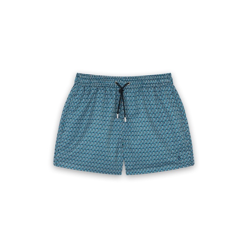Swimshorts - Blue Mosaiques