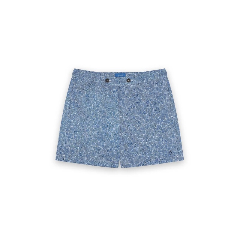 Swimshorts - Blue Reflets Enzo