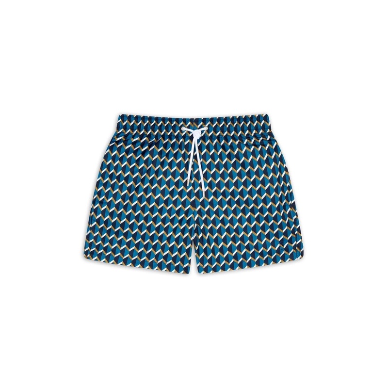 Swimshorts - Blue Zellige