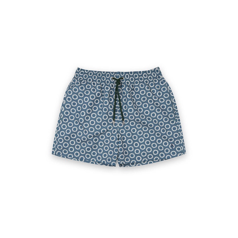 Swimshorts - Green Oursins