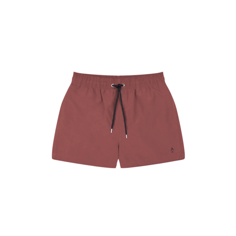 Swimshorts - Plain color brick