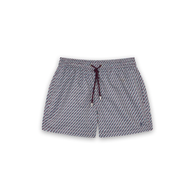 Swimshorts -Purple Mosaiques