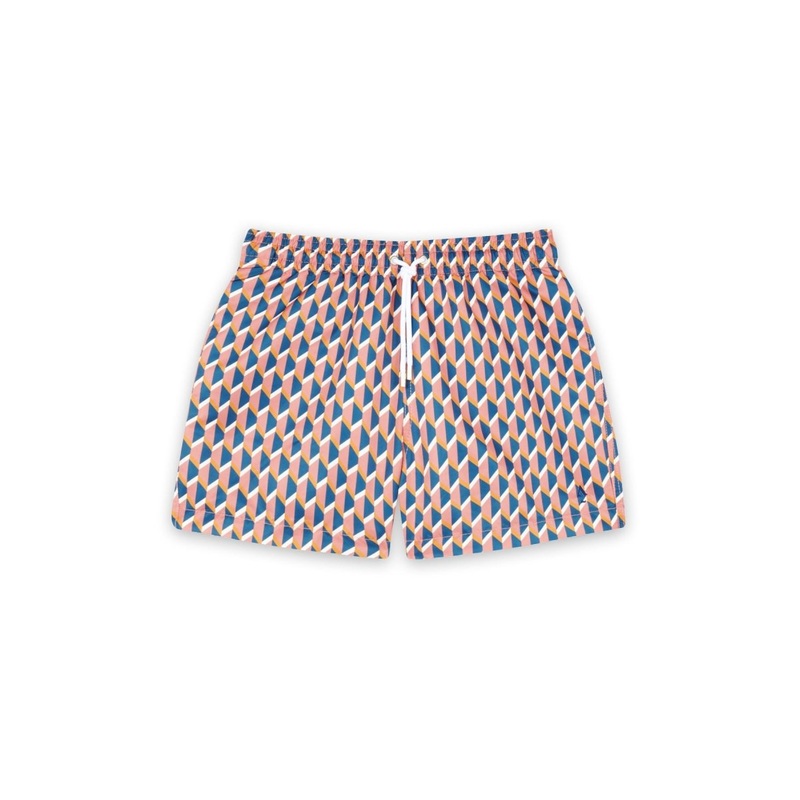 Swimshorts - Salmon Zellige