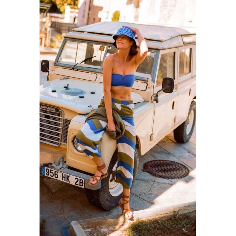 Bandeau - Plain color Blue L'Habill