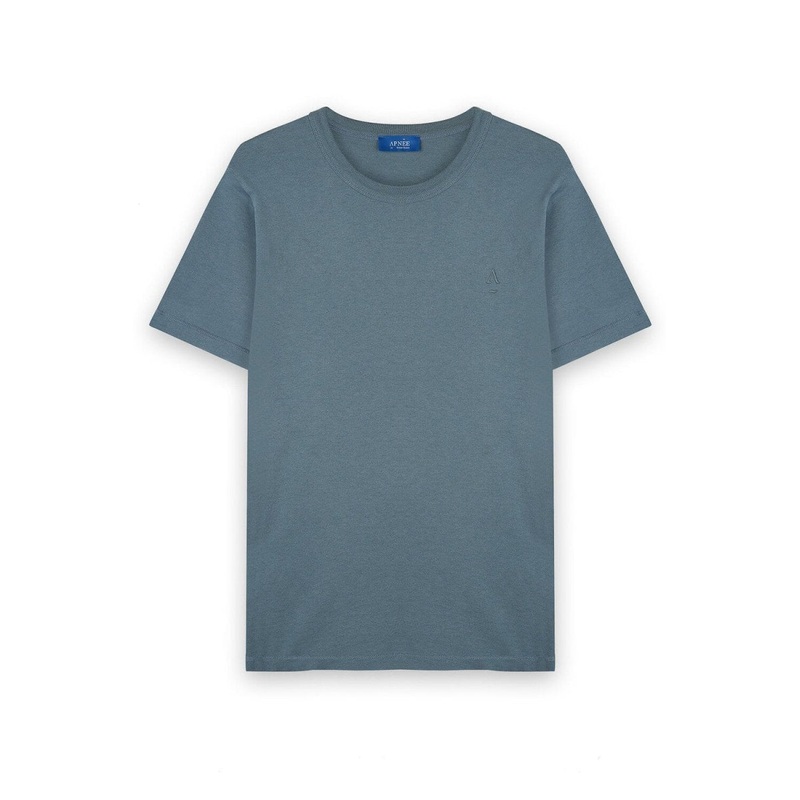 Blue Grey organic cotton T-shirt