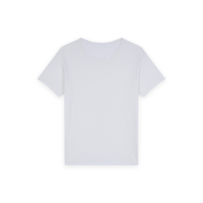 Ecru linen t-shirt