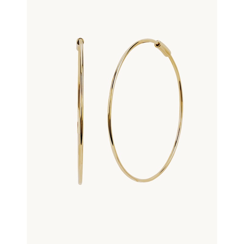 ef collection the perfect gold hoop earring