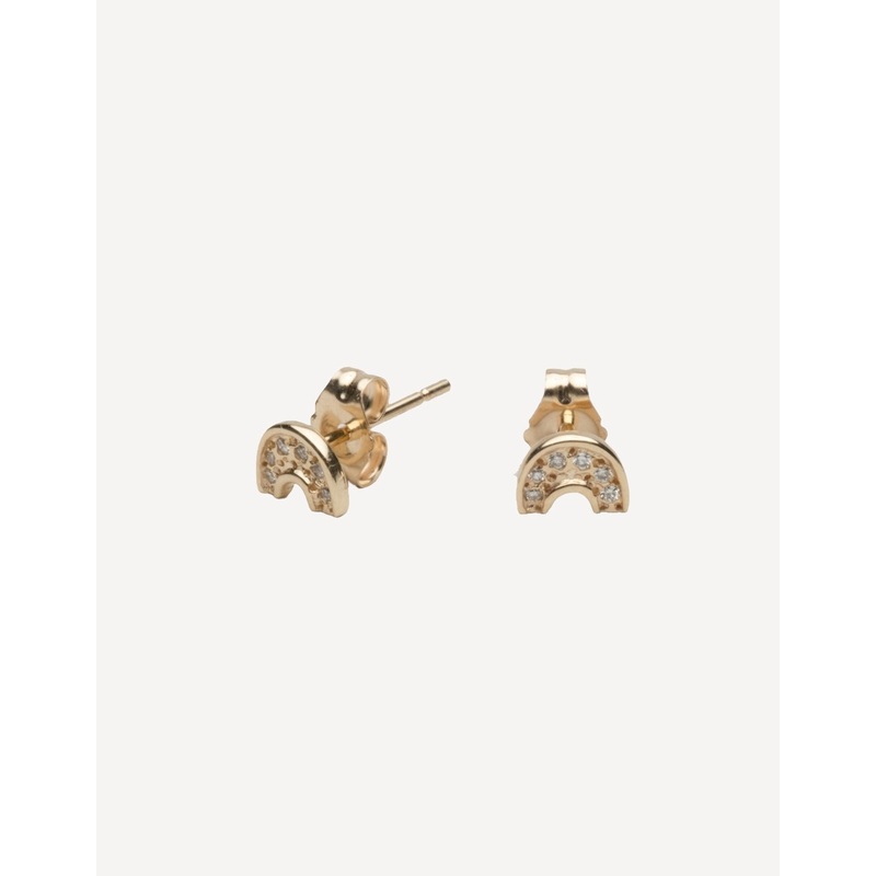 scosha rainbow stud earrings
